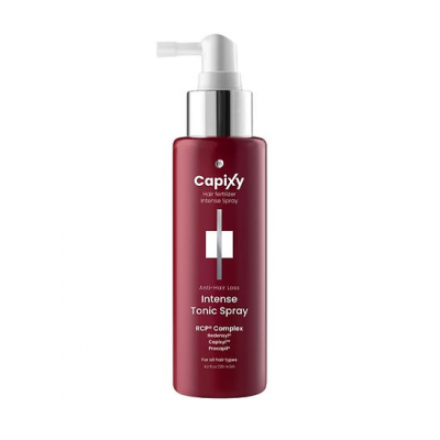 CAPIXY HAIR FERTILIZER INTENSE TONIC SPRAY WITH RCP COMPLEX REDENSYL FOR ALL HAIR TYPES 125 ML